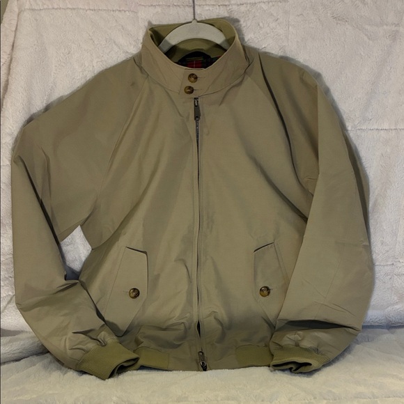 Barracuta G-9 “Harrington” Rain Jacket in Beige. Men’s 40. NWOT. - Picture 7 of 7